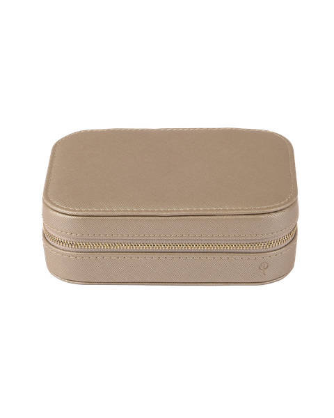 Jewellery Travel Case L Classics Beige/Kulta