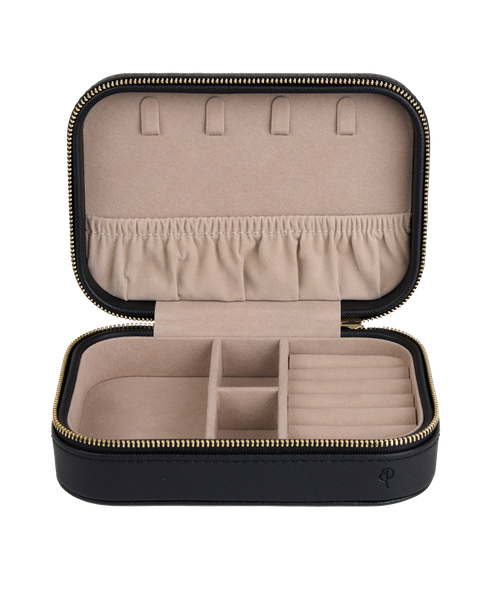 Jewellery Travel Case L Classics Svart/Guld