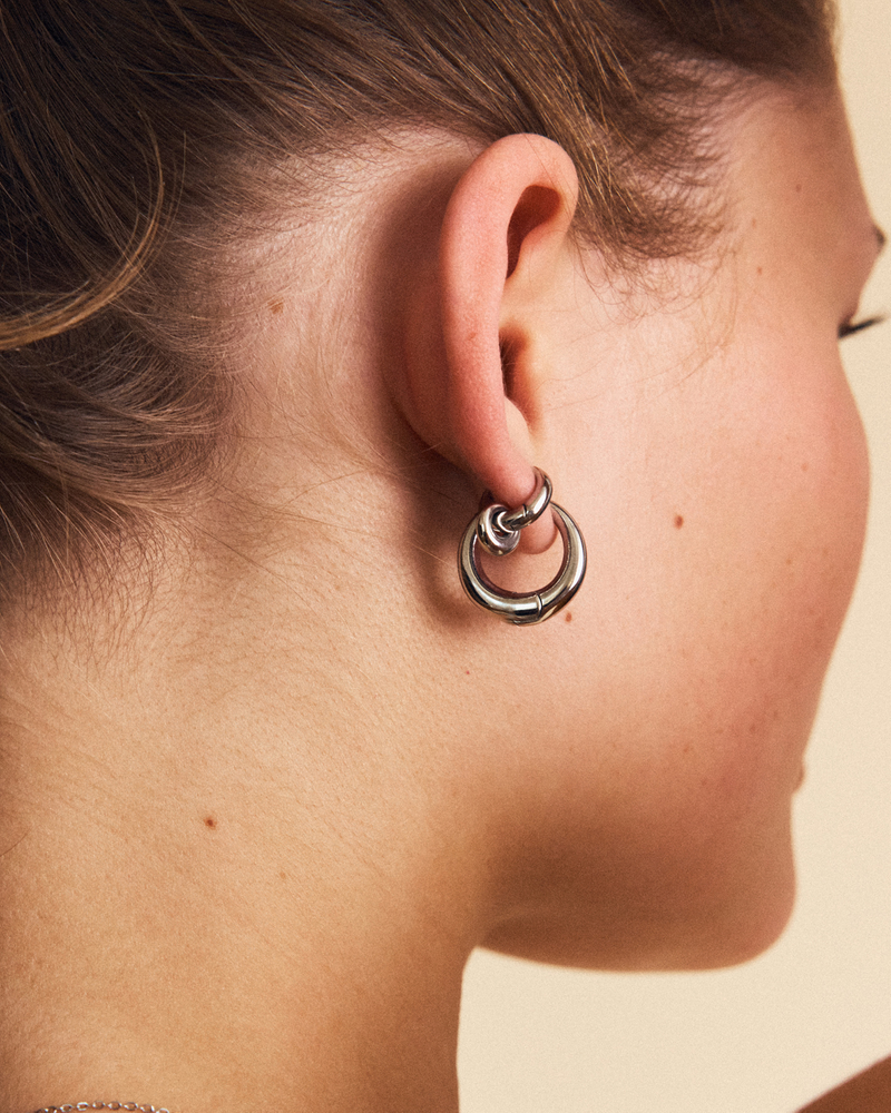 Furo Hoops L Hoops Silver