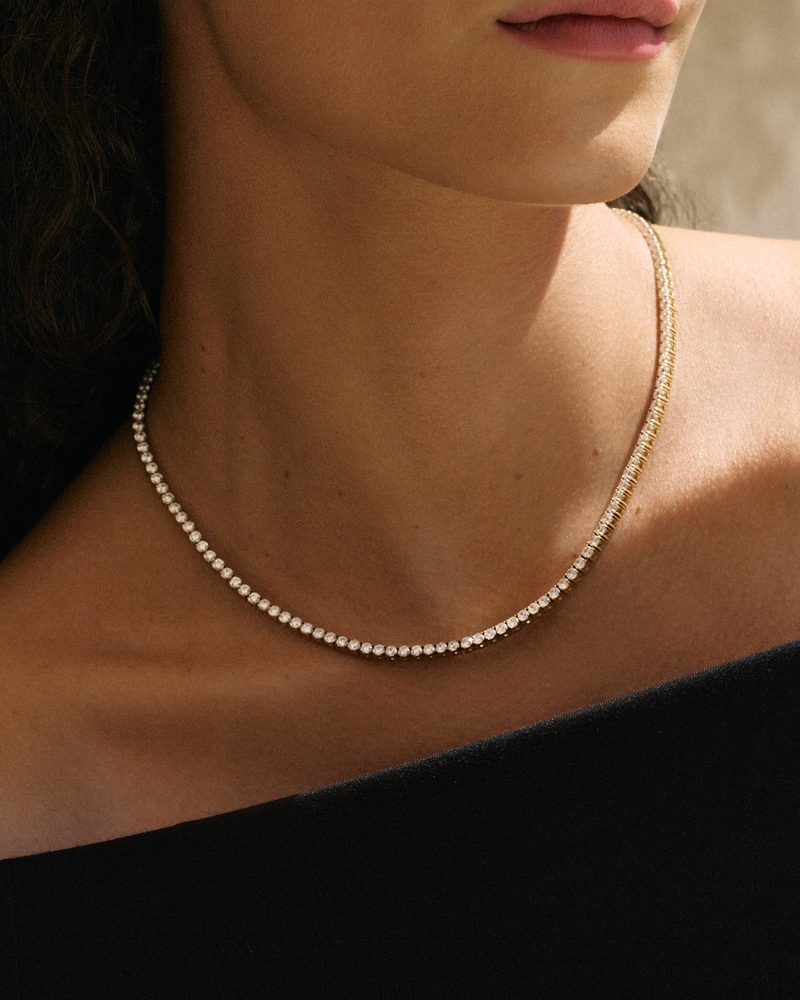 Tennis Necklace Gold necklaces Gold