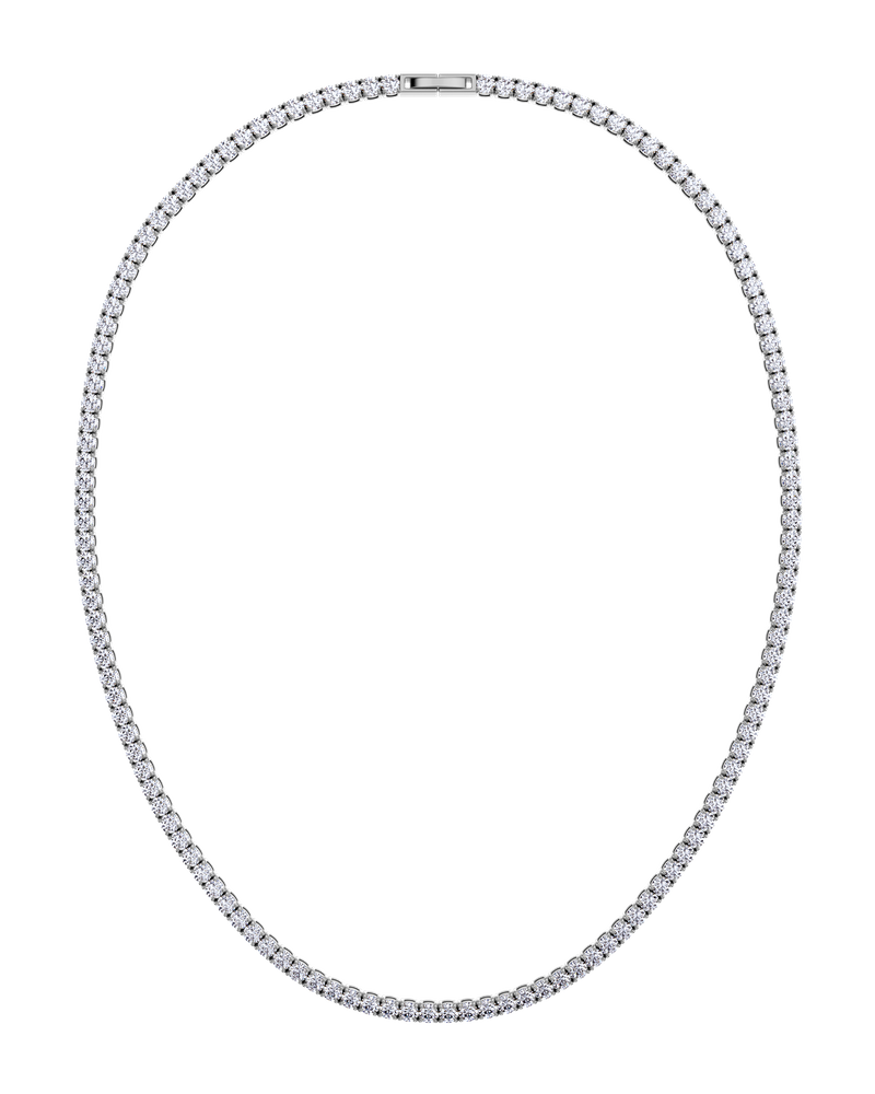 Tennis Necklace Silverhalsband Silver
