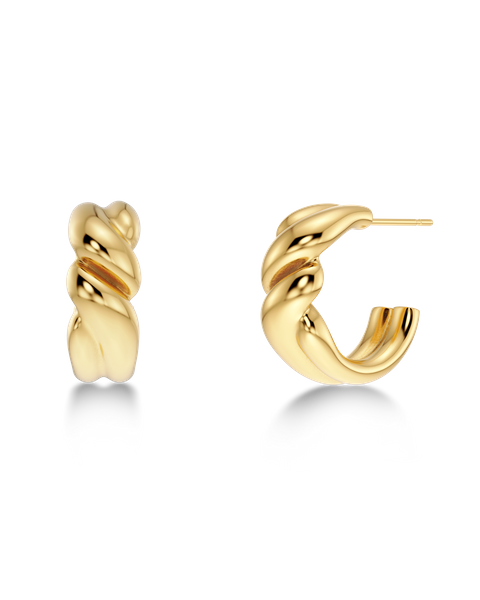 Twist Hoops S Classics Gold
