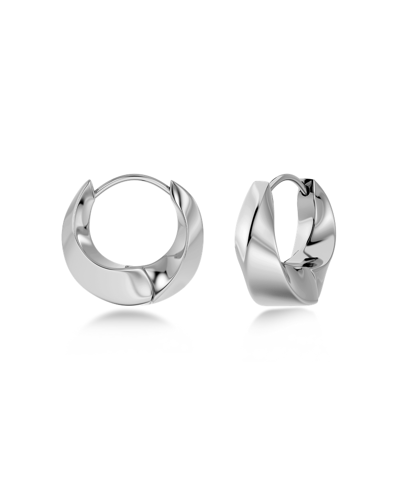 Helix Hoops S Hoops Silver