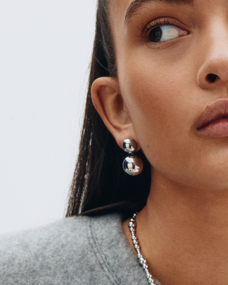 Sphere Earrings S Silberschmuck Silber