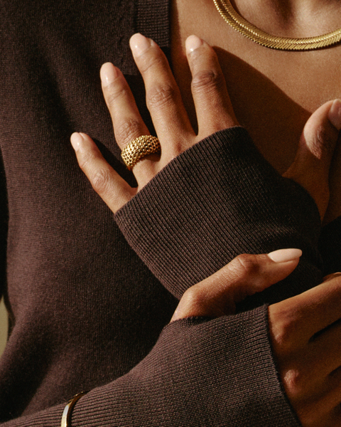 Viva Ring Gold rings Guld