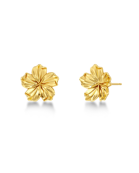 Jasmine Studs S For teenage girls Kulta