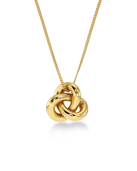 Infinity Knot Necklace L Classics Kulta
