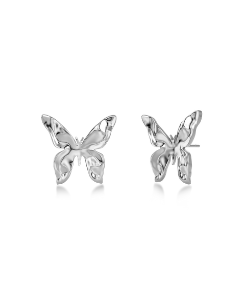 Butterfly Studs S Silver jewellery Silver