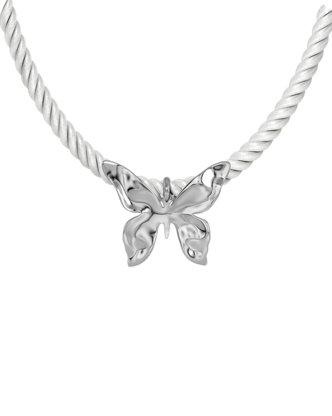 Butterfly Necklace L Silver jewellery Silver