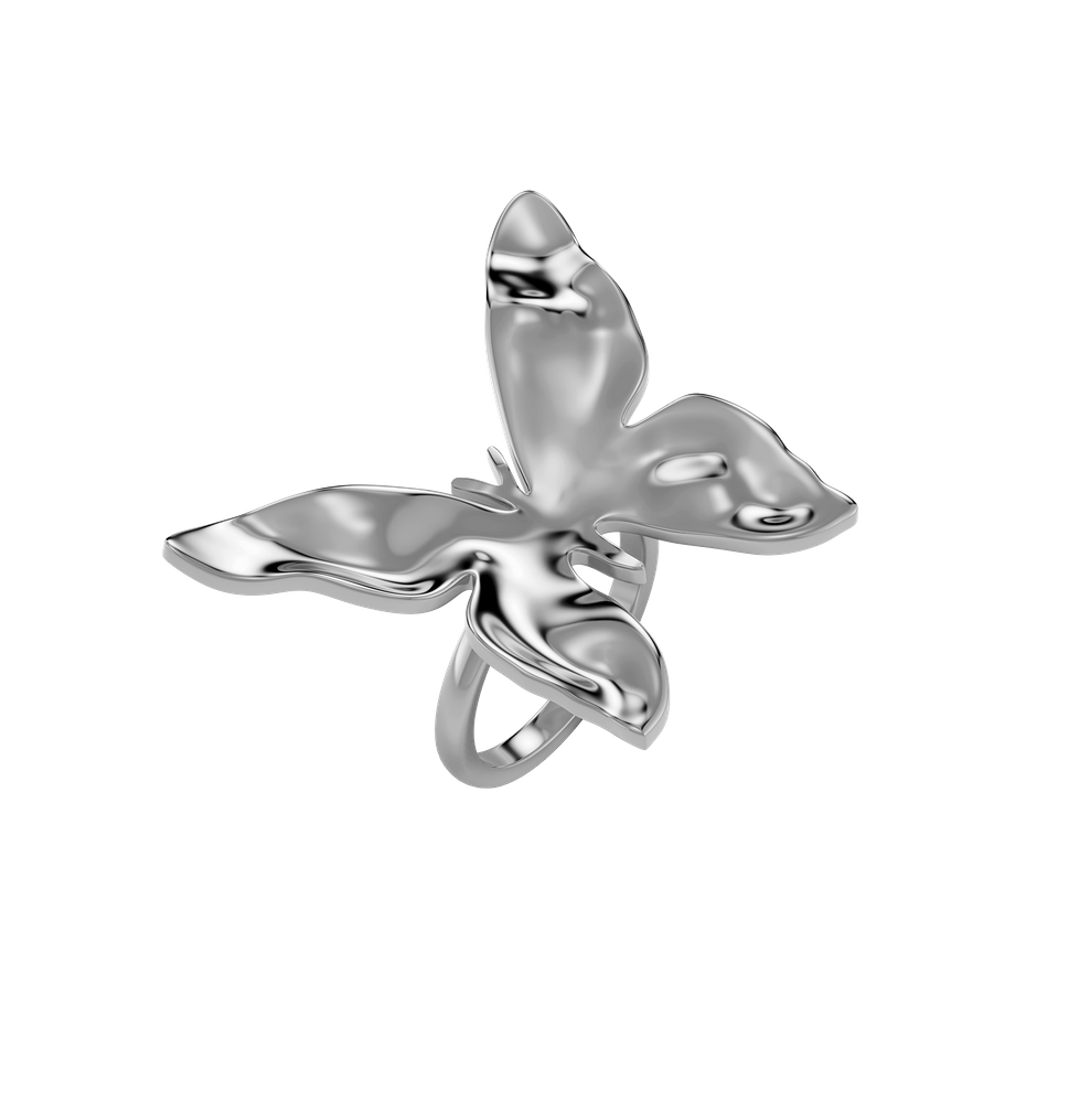 Butterfly Ring L Silver jewellery Silver