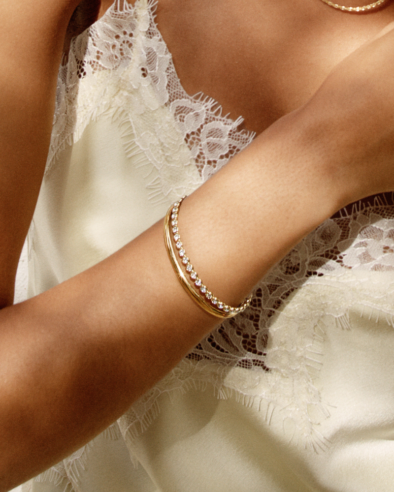 Grace Bangle Bangles Gold