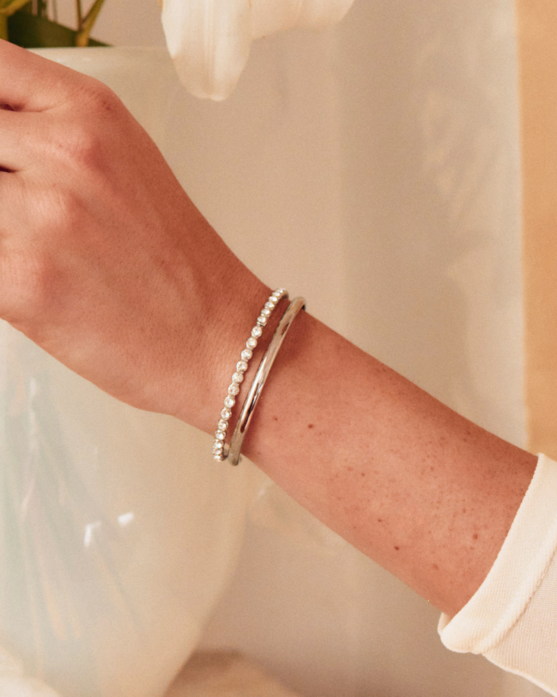 Grace Bangle Bangles Sølv