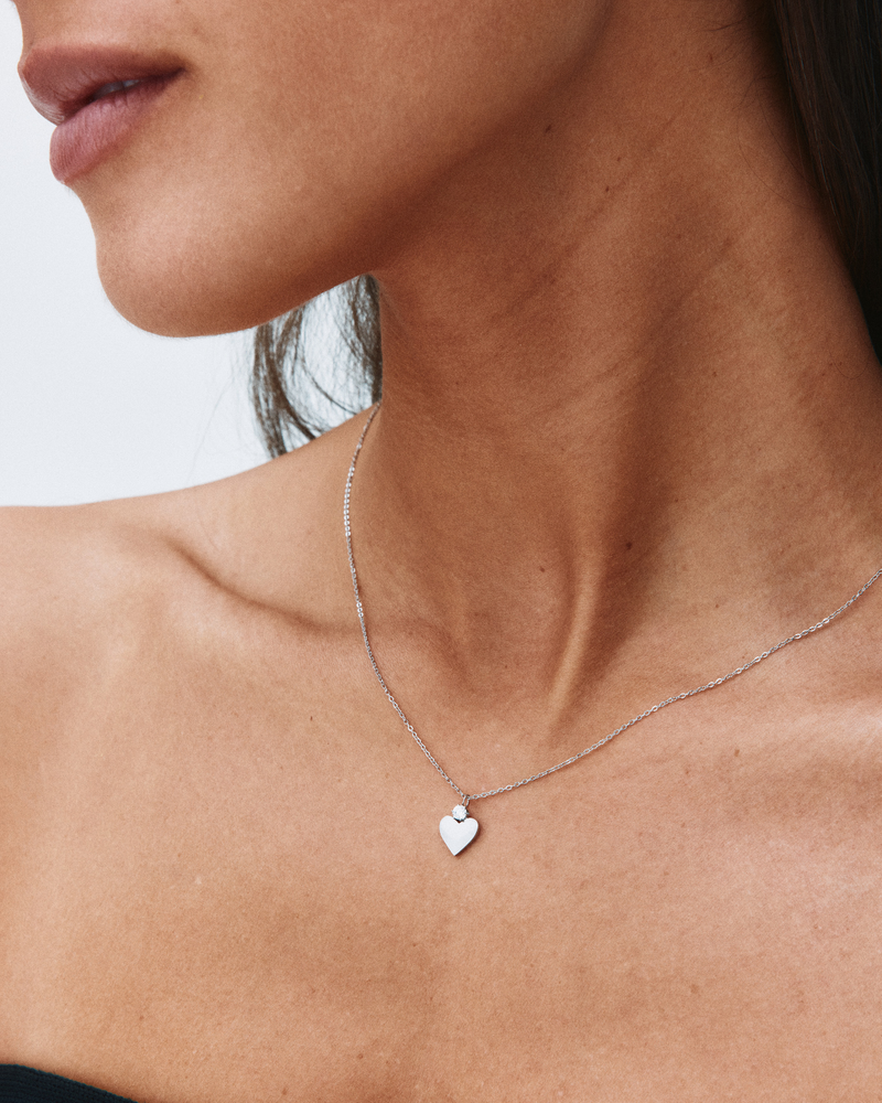 Love Spark Necklace Silver necklaces Silver