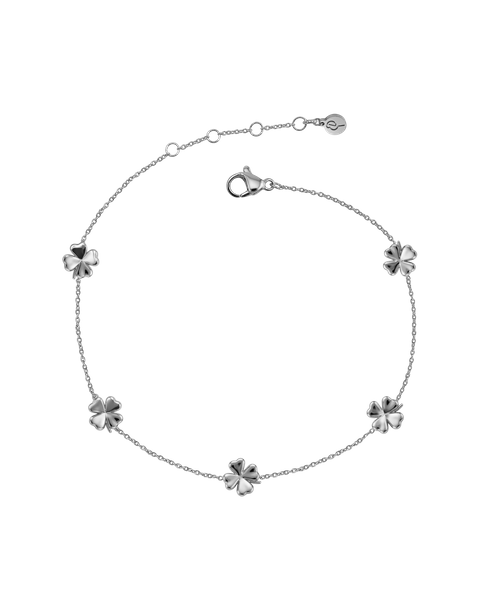 Lucky Mini Anklet Multi Classics Zilver