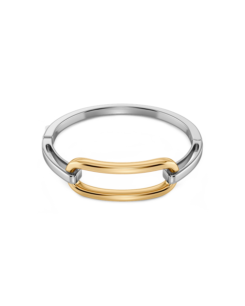 Medley Bangle Armreifen Silber/Gold