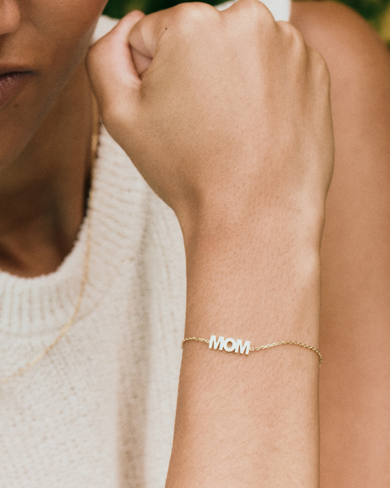 Mom Bracelet Guldarmband Guld