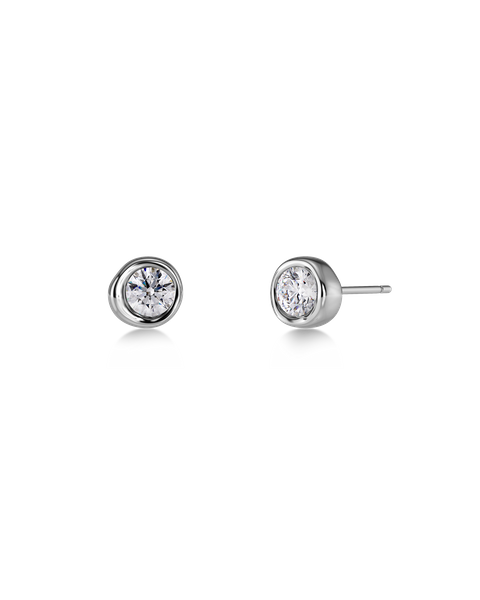 Ocean Gem Studs Jewellery Zilver