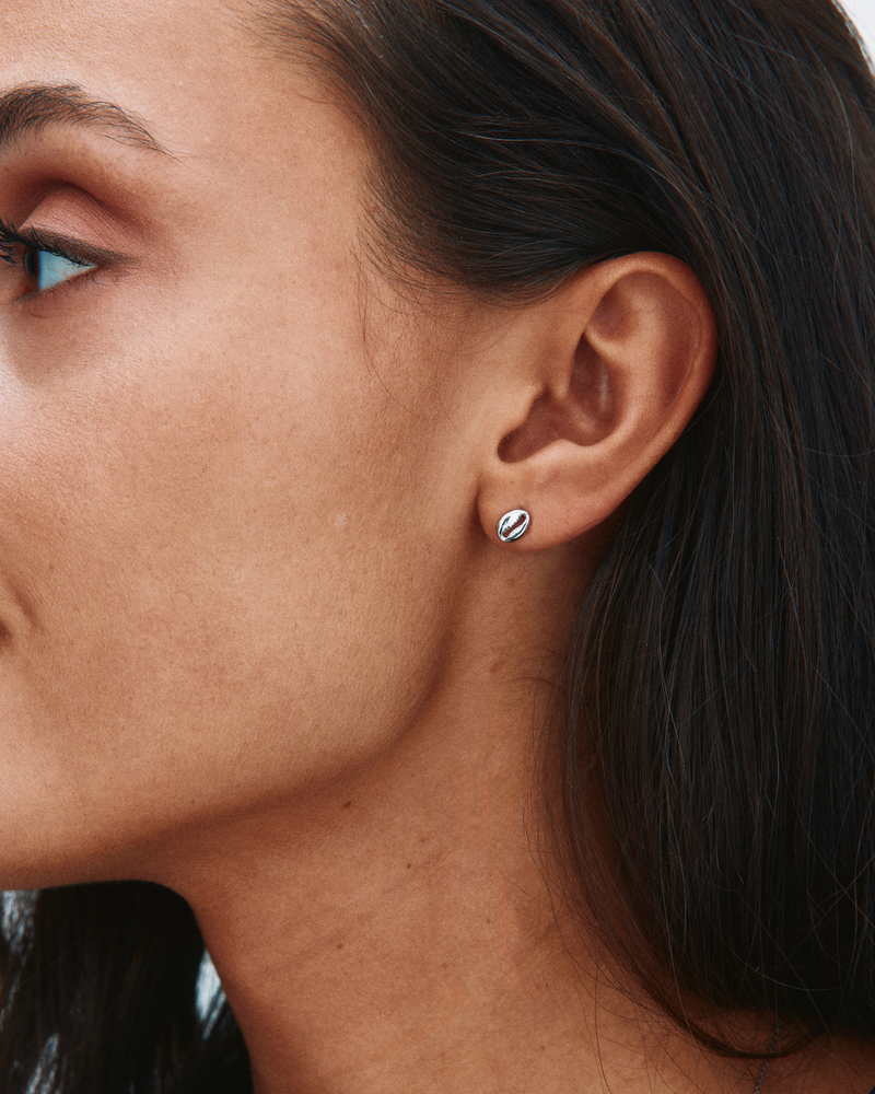 Coastal Studs Stiftörhängen Silver