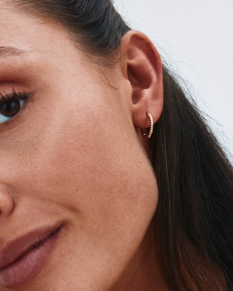 Eternity Hoops L Hoops Gold