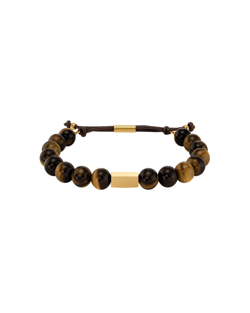 Luke Bracelet Guldarmband Brun/Guld