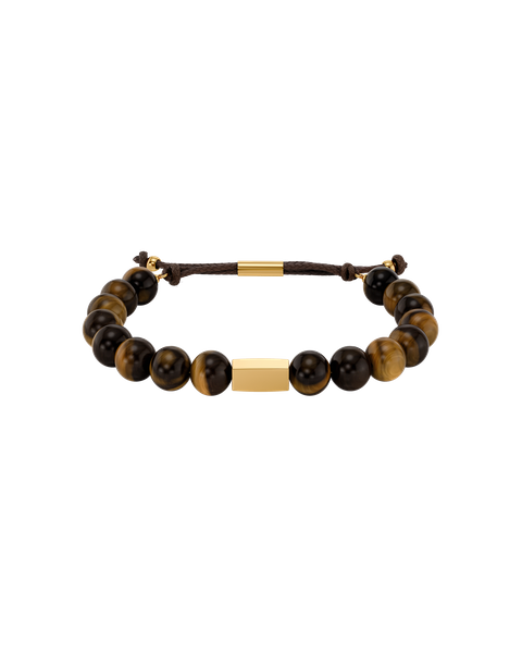 Luke Bracelet Bracelets Ruskea/Kulta