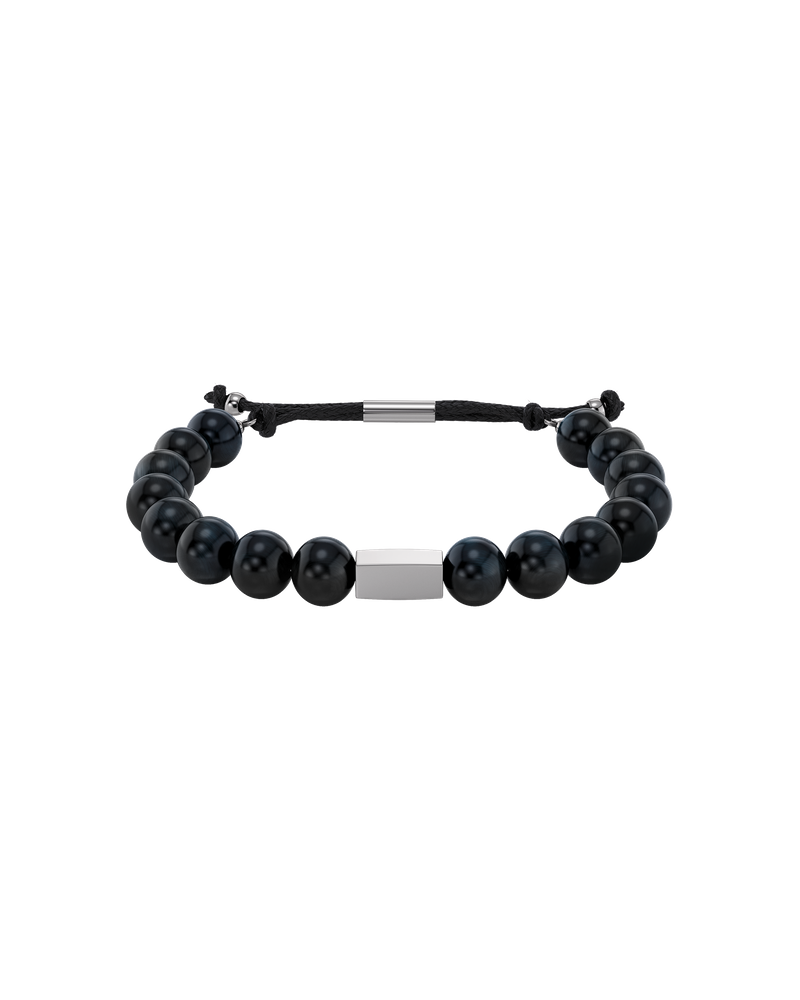 Luke Bracelet Armbånd i sølv Blå/Sølv