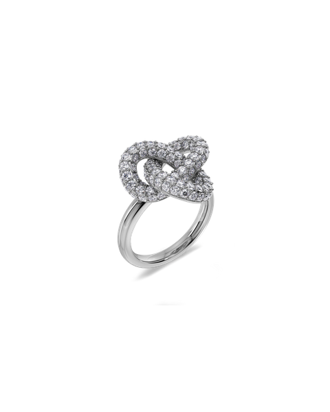 Infinity Knot Sparkle Ring L Classics Hopea