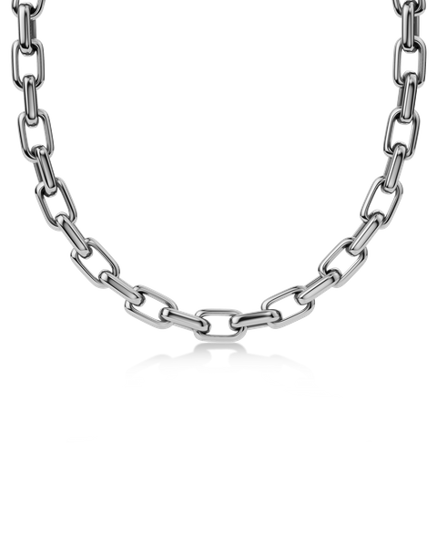 Box Chain Maxi Necklace Jewellery Hopea