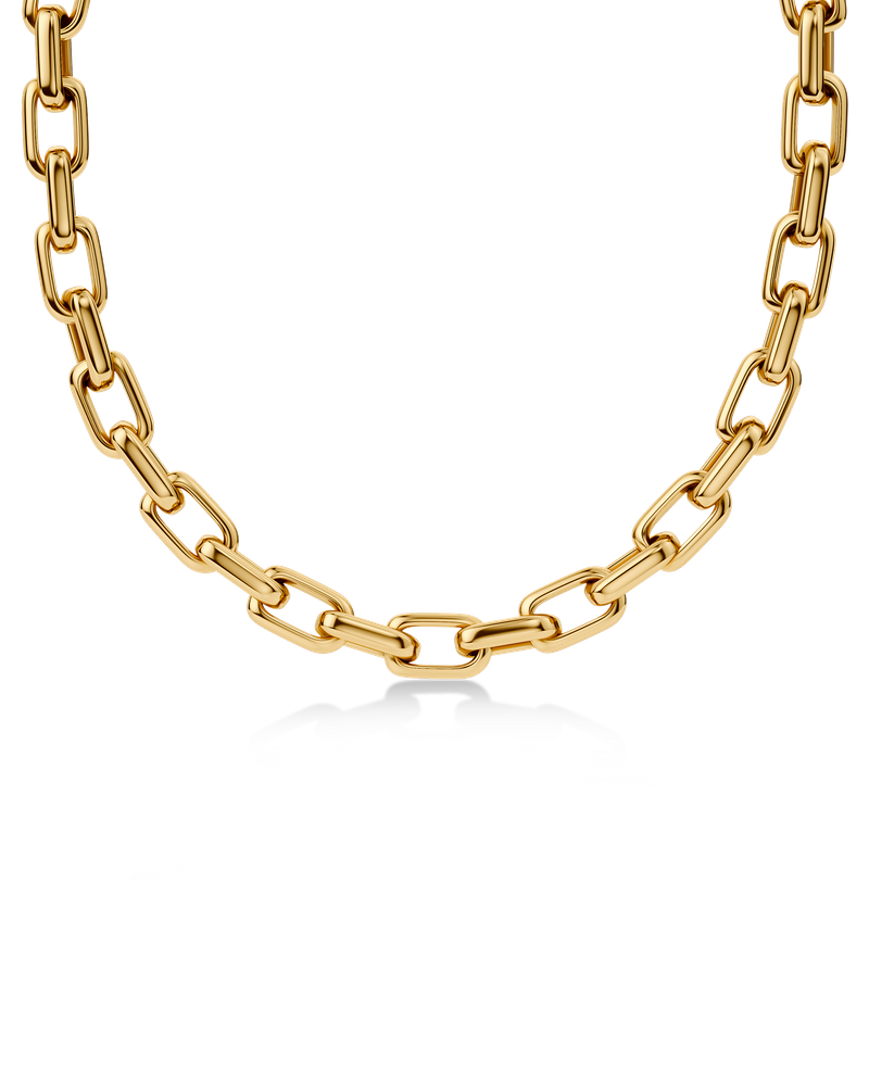 Box Chain Maxi Necklace Kultakaulakorut Kulta