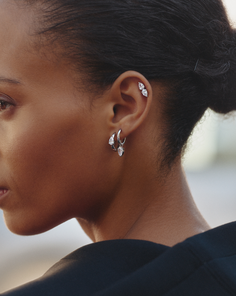 Arrow Studs Ørestikker Sølv