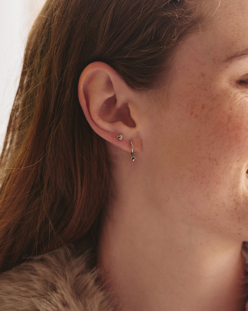 Barley Petite Hoops Hoops Silver