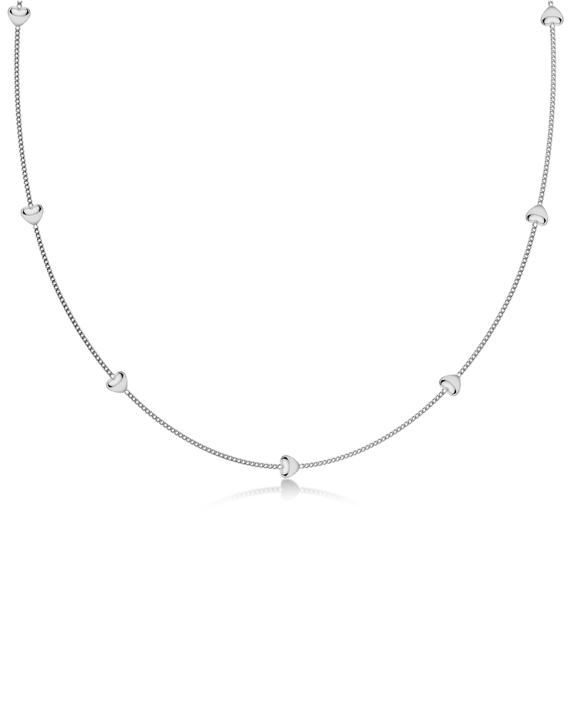Barley Petite Necklace Multi Silver necklaces Silver