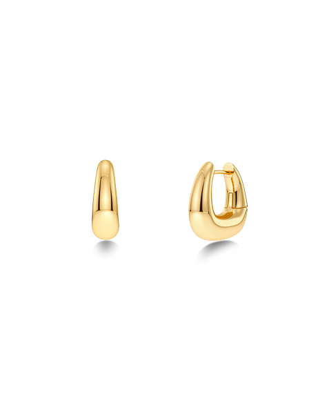 Lore Hoops S Gold earrings Gold