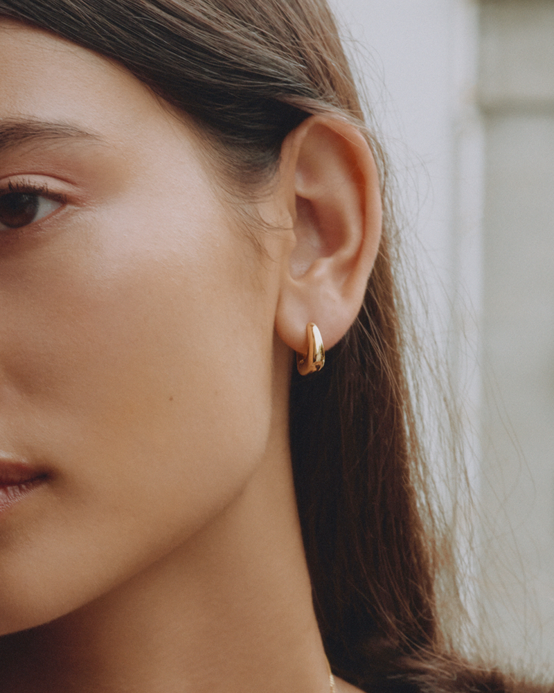 Lore Hoops S Creolen Gold