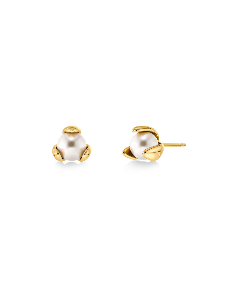 Moonrave Studs L Steckerohrringe Gold
