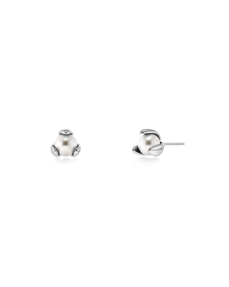 Moonrave Studs S Stiftörhängen Silver