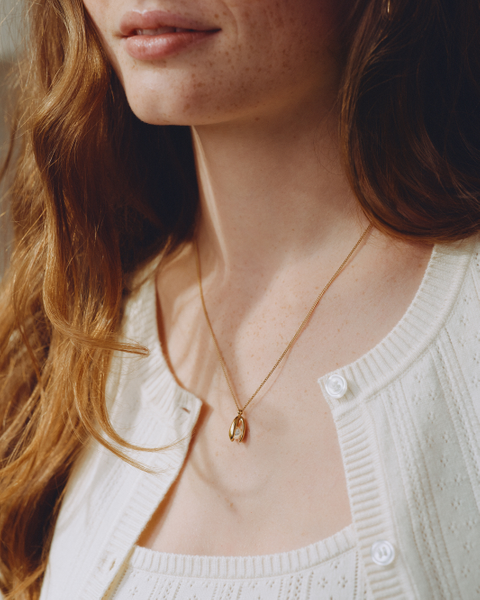 Moonrave Necklace L ELLE favorites Guld