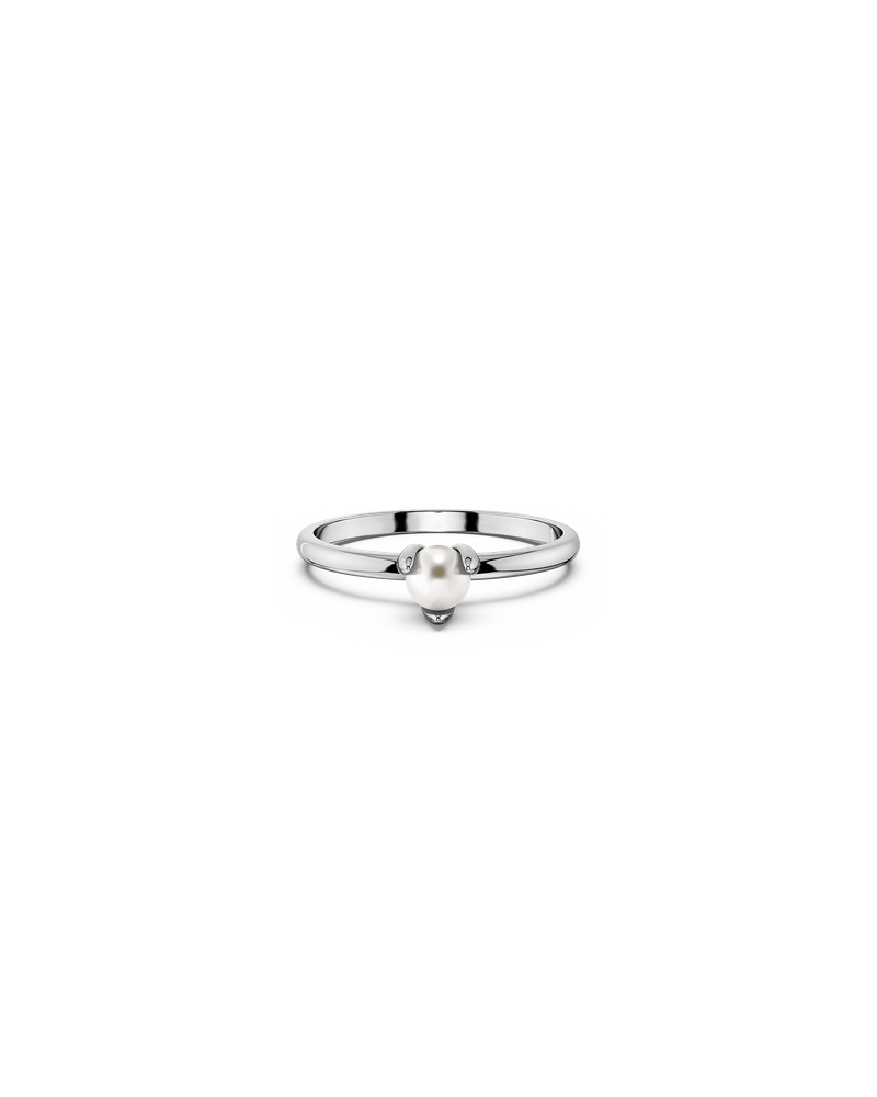 Moonrave Ring S Hopeiset sormukset Hopea