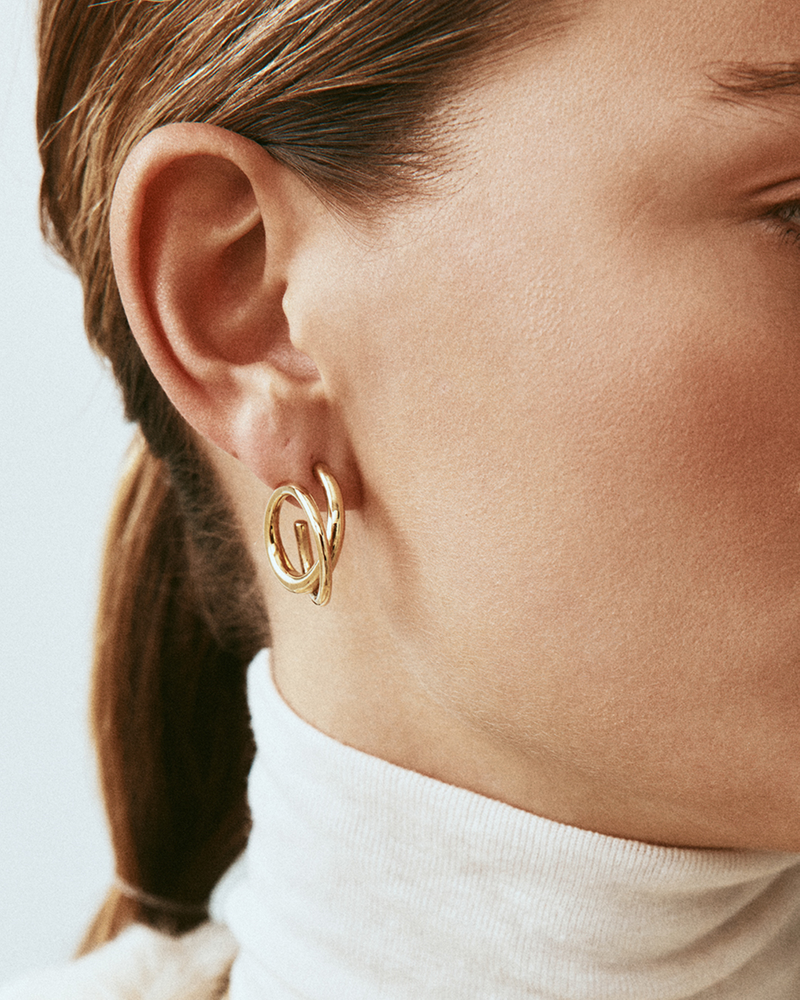 Nouveau Hoops L Hoops Goud