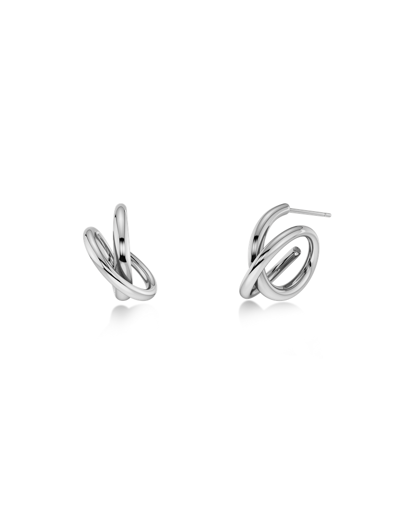 Nouveau Hoops S Hoops Silver