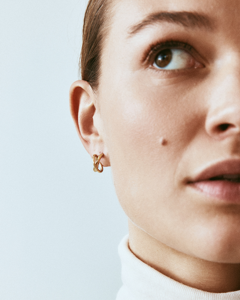 Nouveau Hoops S Hoops Goud