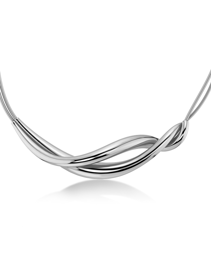 Nouveau Necklace L Silver necklaces Silver