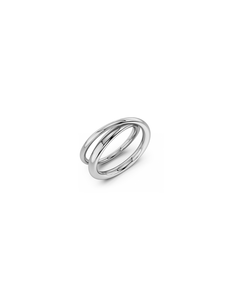 Nouveau Ring S Silver rings Silver