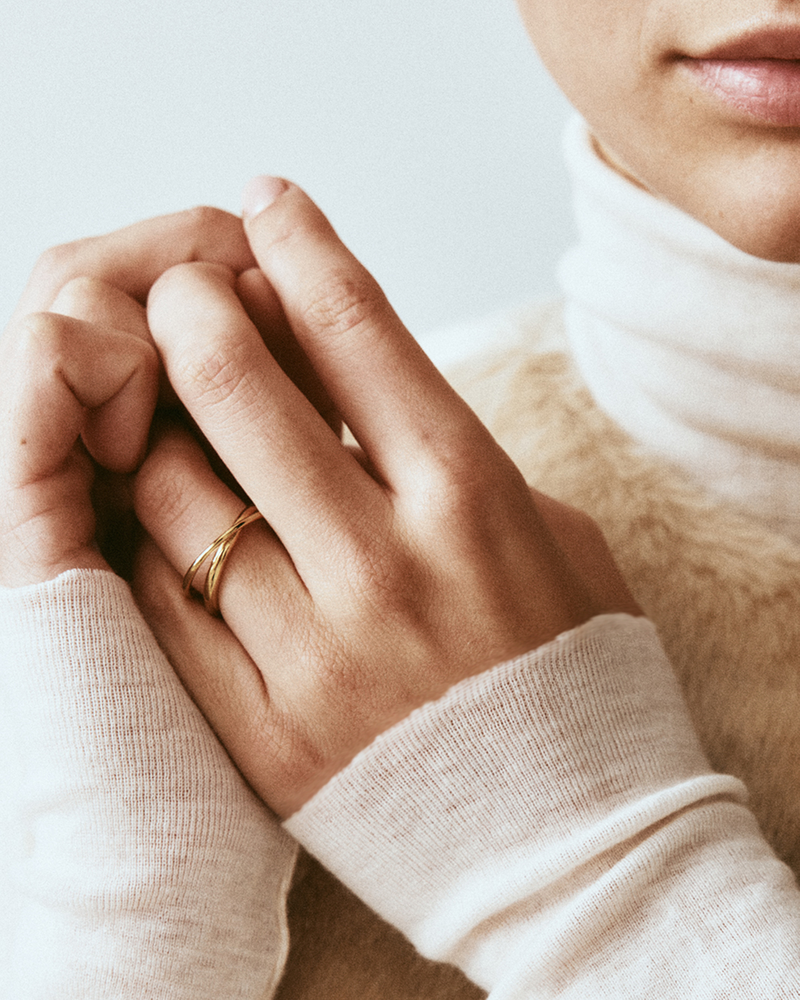 Nouveau Ring S Gold rings Gold