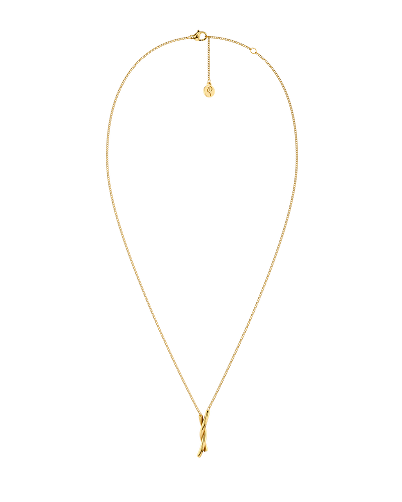 Novel Knot Necklace Gold necklaces Gold